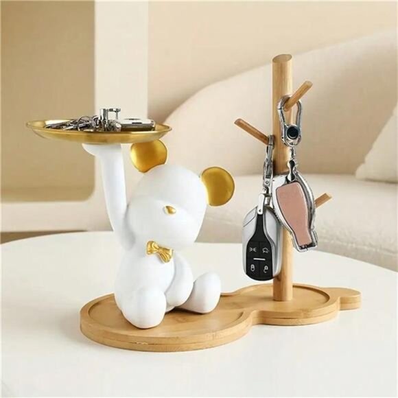 Entrance Key Storage Home Decoration Tray Storage Cosy Aesthetic Room Decoration - Picture 1 of 4